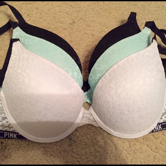 3 VS Pink Bra Bundle!