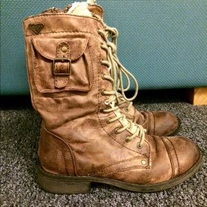 ROXY combat boots