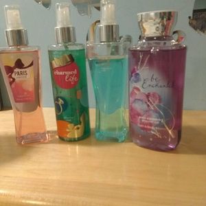 Mixed body mist and shower gel deal.