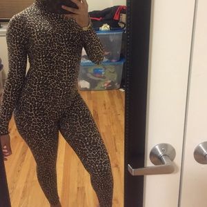 AA leopard catsuit
