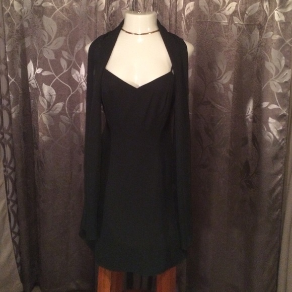 👗Betsy & Adam Emerald Green  Cocktail Dress👗 - Picture 1 of 3