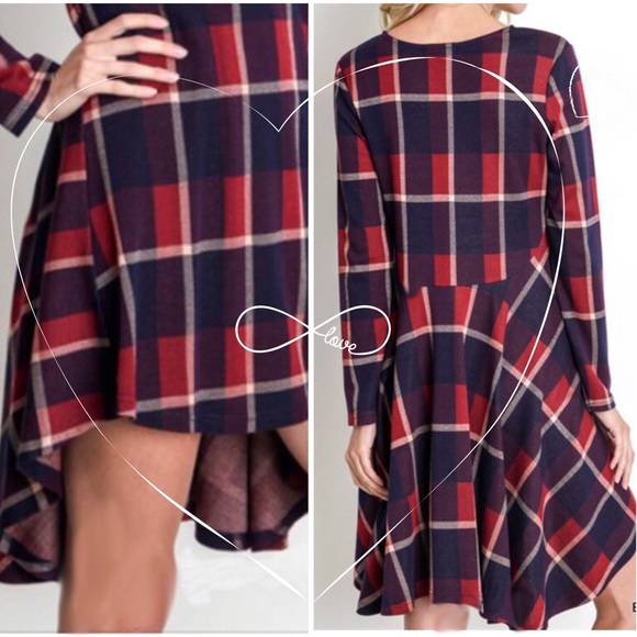 🌺HP 12/7🌺DARLING A-LINE DRESS WITH BACK FLOUNCE - Picture 2 of 2