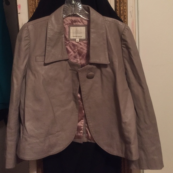 Leather Madison Marcus jacket