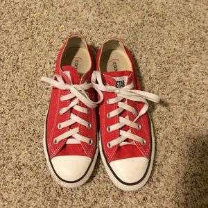 Red converse