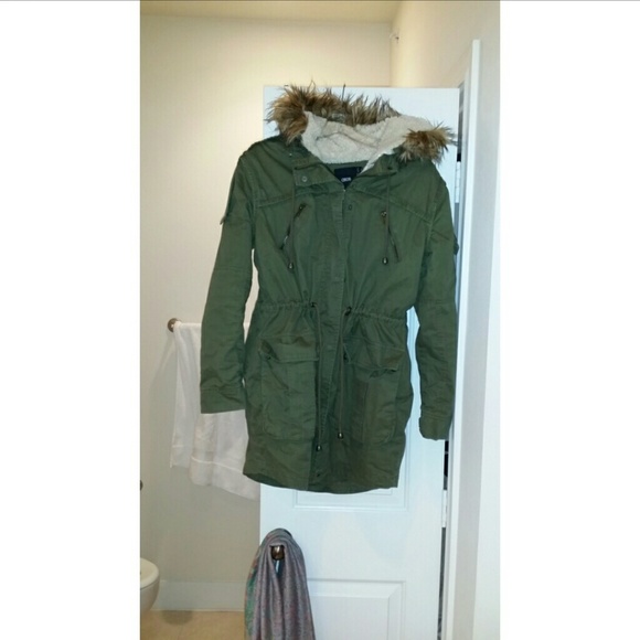 ASOS new fleece lined coat