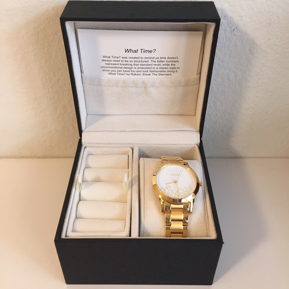 Rakani Accessories - Gold Rakani Watch Rakani Accessories - Gold Rakani Watch