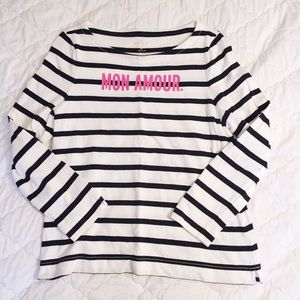 kate spade Tops - Kate Spade Mon Amour Tee kate spade Tops - Kate Spade Mon Amour Tee