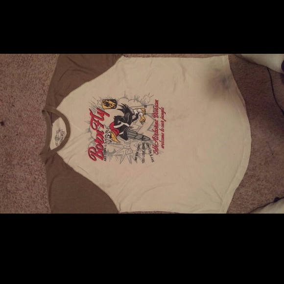 Born Fly Baseball Shirt