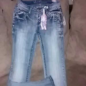 Wallflower Jeans/Fit & Flare/Bootcut SZ 1 NWT