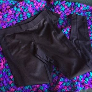 Leather Panel Express Leggings