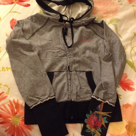 DKNY Active Zipper Hoodie - Picture 1 of 3
