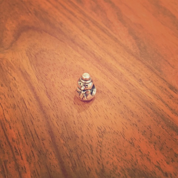Snowman Pandora Charm