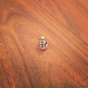 Snowman Pandora Charm