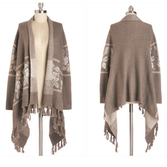 ModCloth Sweaters - 🚫Sold🚫 ModCloth Coffee Contemplation Cardigan