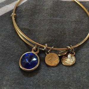 Alex & Ani sapphire birthstone