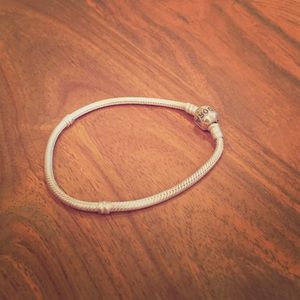 7" Sterling Silver Pandora Bracelet