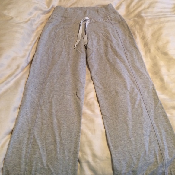 Lulu lemon grey cotton yoga pants