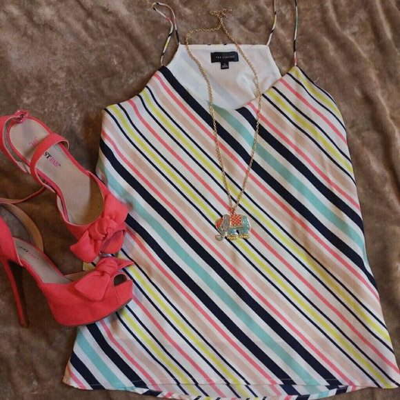 Colorful Striped Racerback - Picture 1 of 3