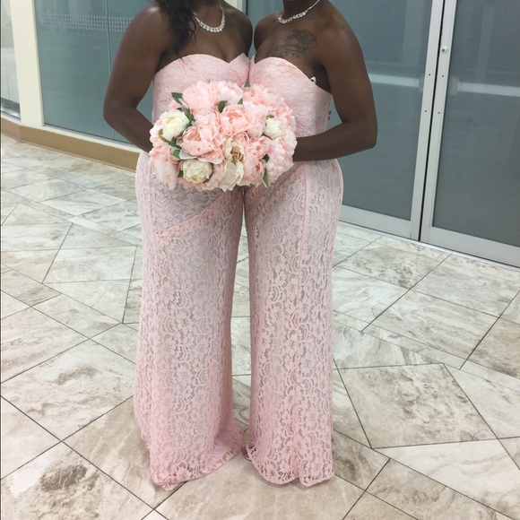 Bridesmaid dress from David's Bridal