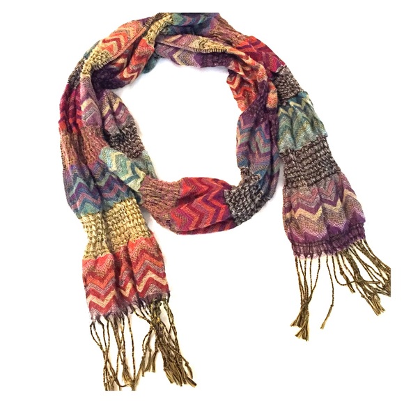 Accessories - Zig Zag • color block • Scarf