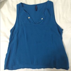 Blue top from Final Touch.