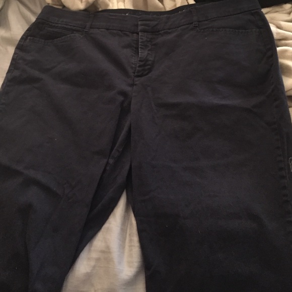 Blue khakis