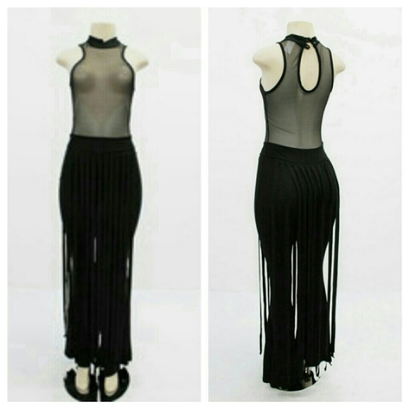 Sexy black jumpsuit