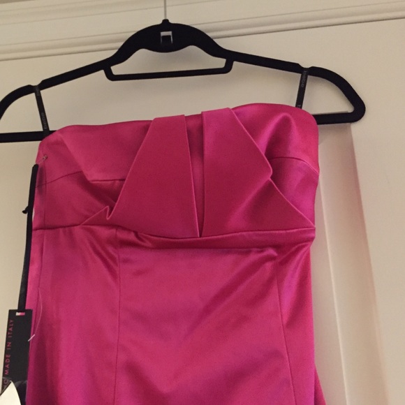 Bebe satin dress! Brand new - Picture 3 of 3