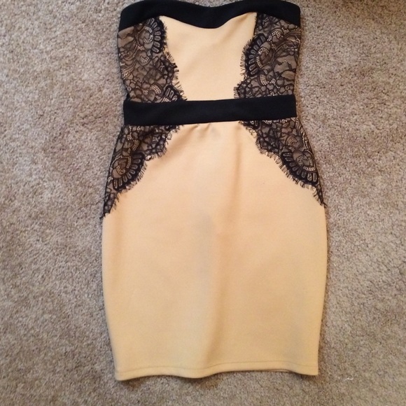H&M Strapless Dress Size M, excellent condition