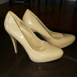 Aldo Nude Platform Pumps