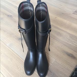 Burberry Rain Tall Boots
