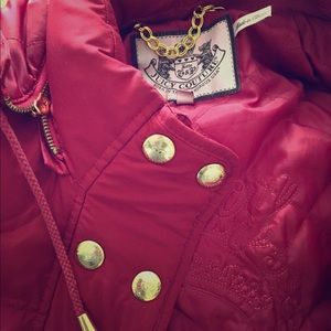 Juicy couture puffer coat