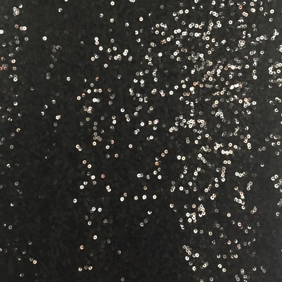 NWT Black Guess Sequined Mini - Picture 2 of 3