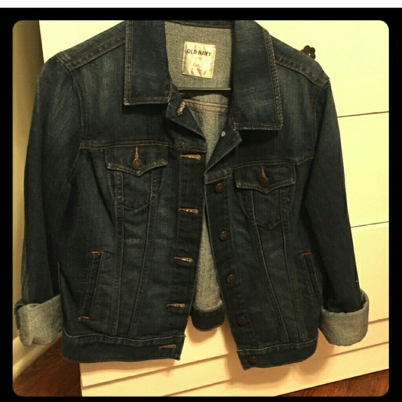 Jean jacket dark wash