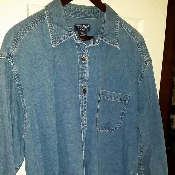 Men's Eddie Bauer long sleeve denim