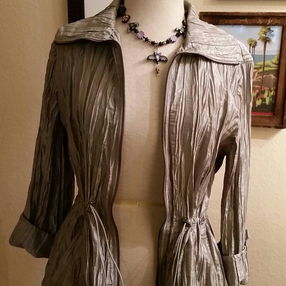 Ruby Rd silver jacket