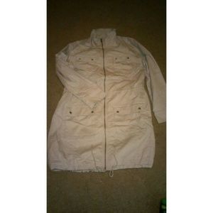 Cream old navy jacket