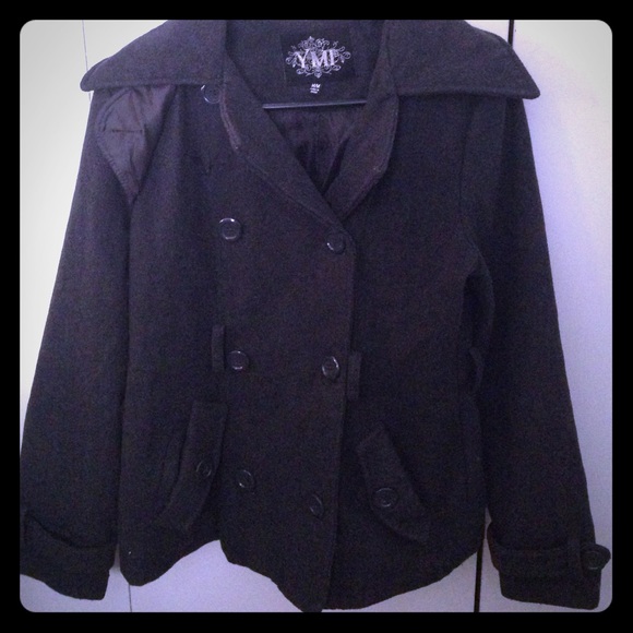Dark Grey Peacoat