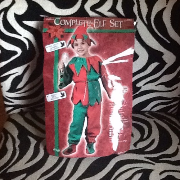 Kids elf costume