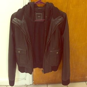 Obey black bomber jacket