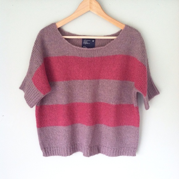 American Eagle Outfitters Sweaters - Boxy Striped Sweater