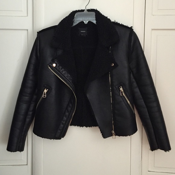 Shearling leather jacket