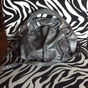 Grey purse
