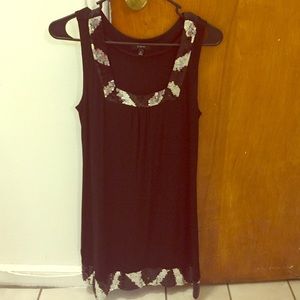 Express black dress