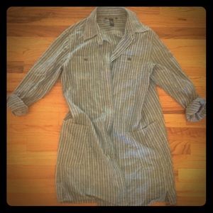 Lucky Brand Button Up Tunic