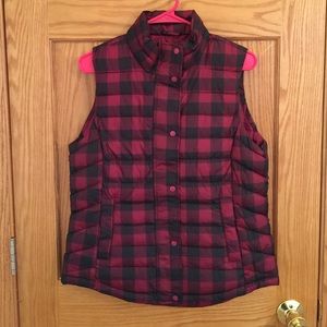 GAP Plaid Vest