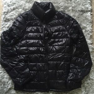 Black bubble jacket