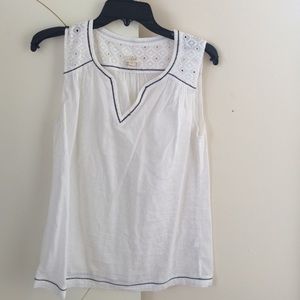 NWOT! J.Crew white top!