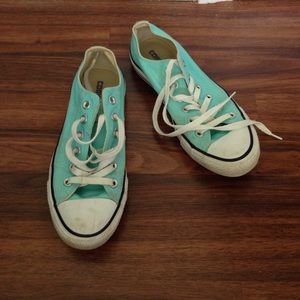 Light blue converse