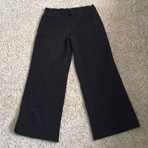 Lululemon black drawstring pants